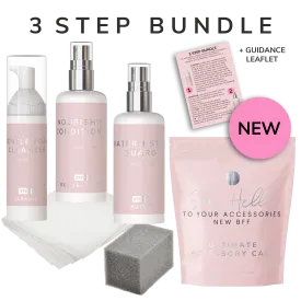 3-Step Handbag & Accessories Care Kit