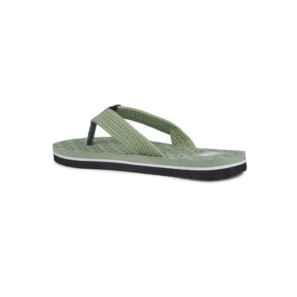 A-HA Casual Olive Green Slipper For Women ORTHO-21 By Liberty