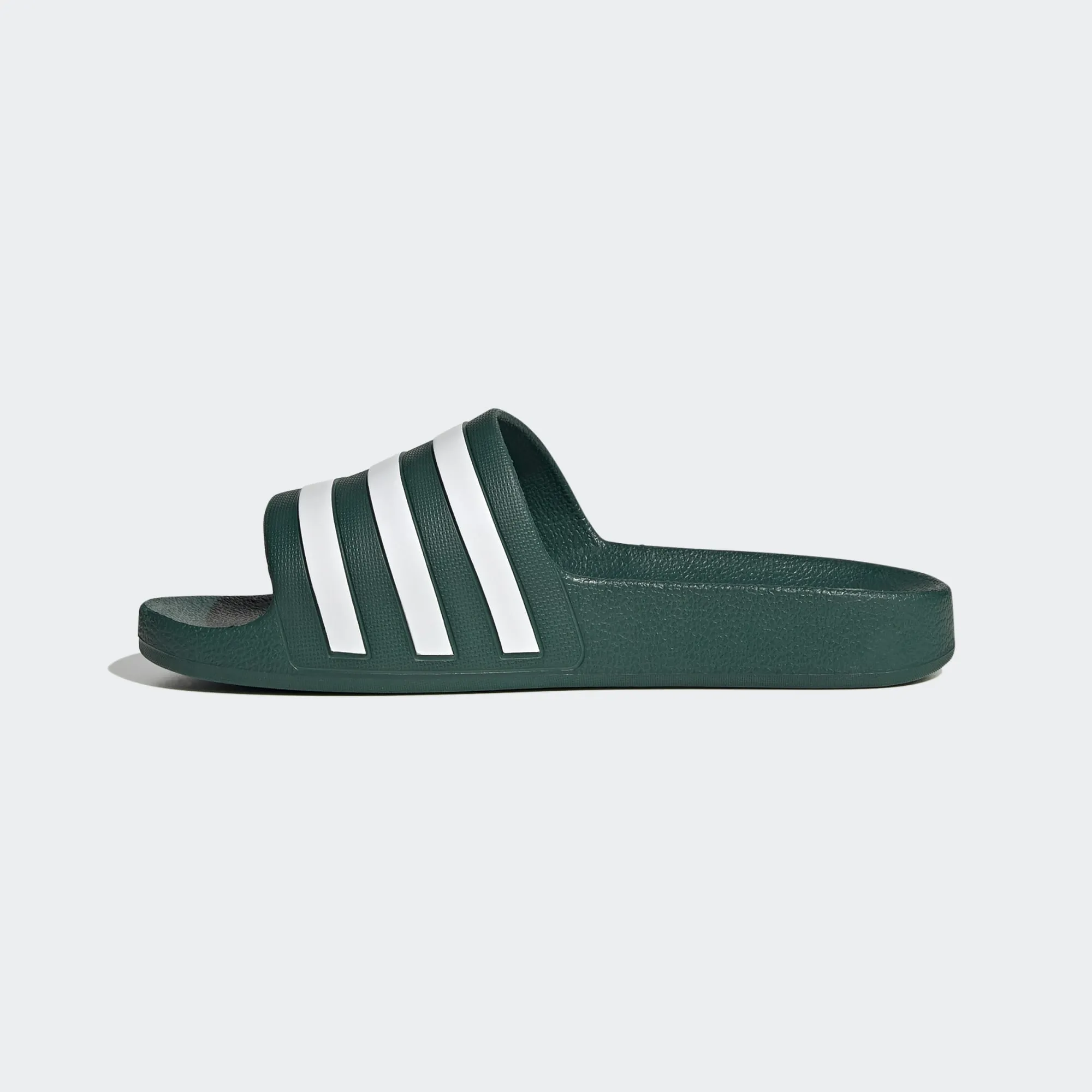 ADILETTE AQUA SLIDES Collegiate Green / Cloud White / Collegiate Green-Eg4159