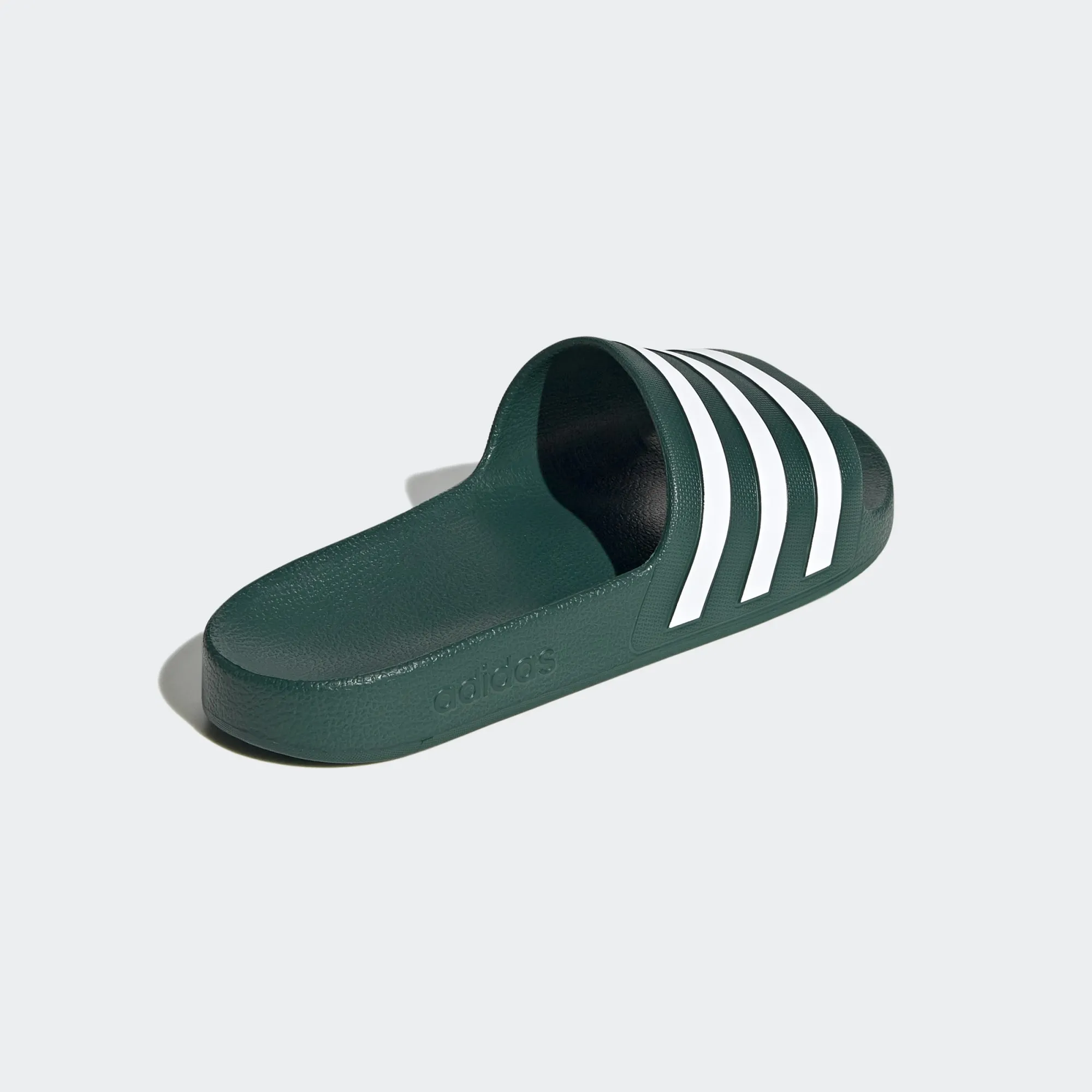 ADILETTE AQUA SLIDES Collegiate Green / Cloud White / Collegiate Green-Eg4159