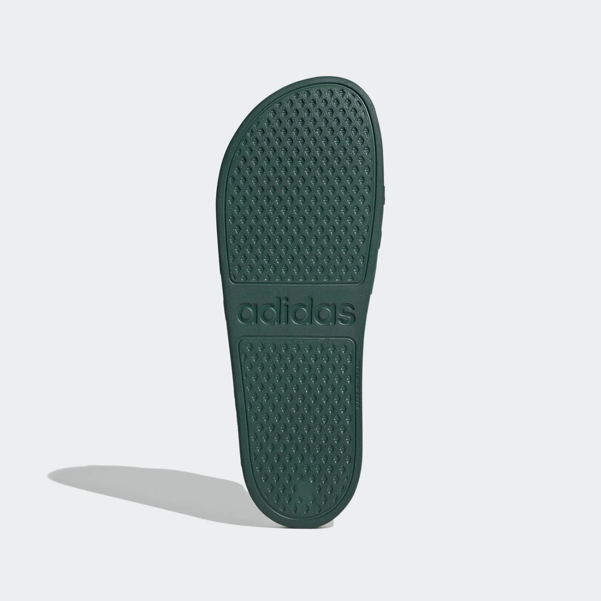 ADILETTE AQUA SLIDES Collegiate Green / Cloud White / Collegiate Green-Eg4159