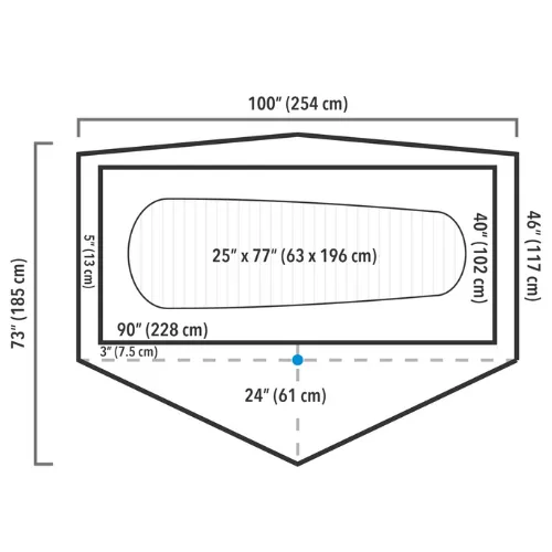 Altaplex Lite Tent by Zpacks