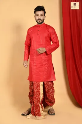 Amar Santa Thakur  - Dheu Designer Dhoti(Optional)Kurta Set