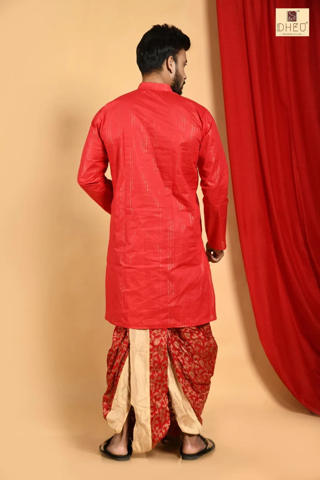 Amar Santa Thakur  - Dheu Designer Dhoti(Optional)Kurta Set