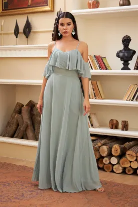 Angelino Çağla Hanger Long Evening Dress