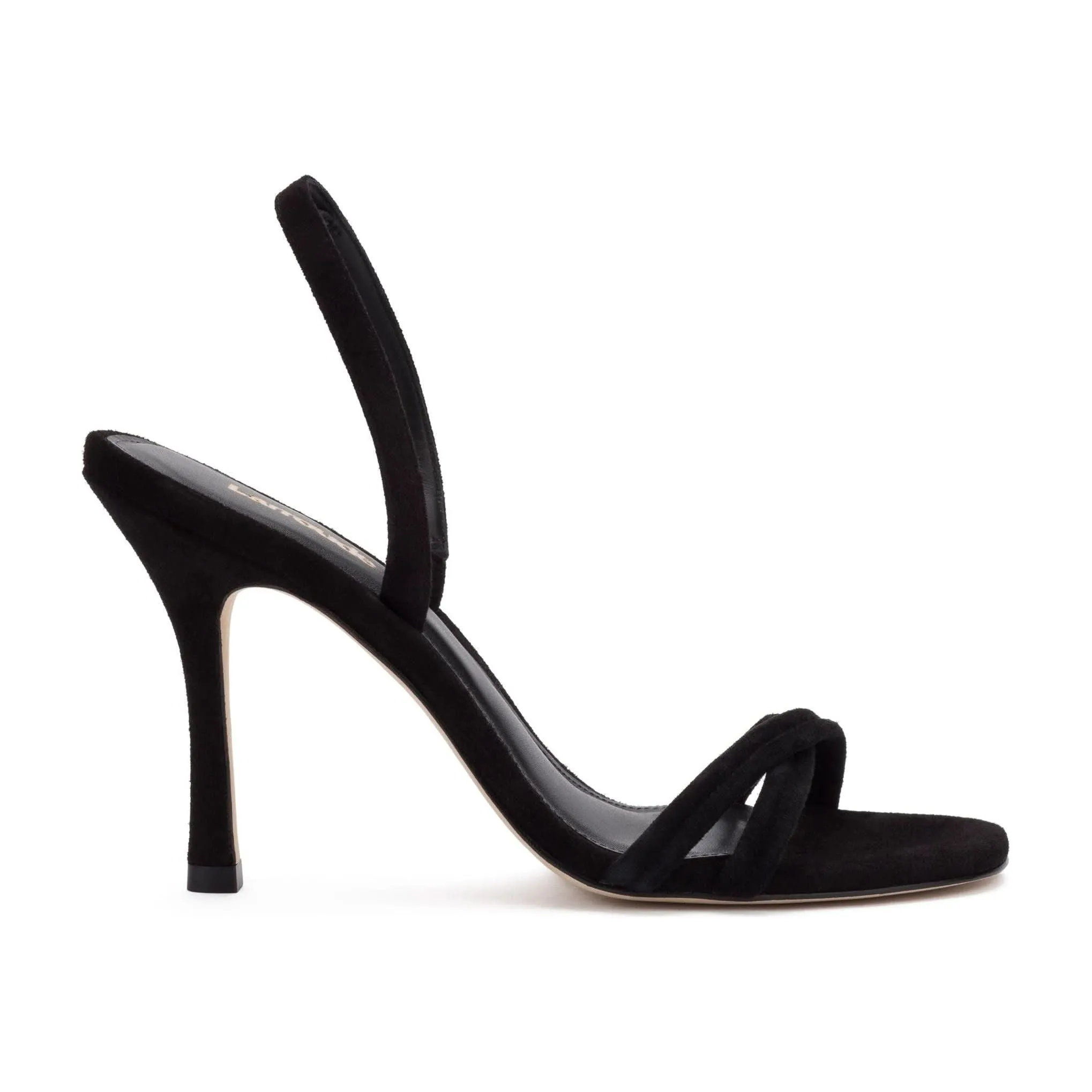 Annie Sandal In Black Suede