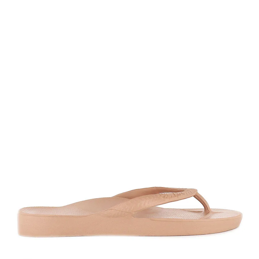 ARCH SUPPORT THONGS - TAN