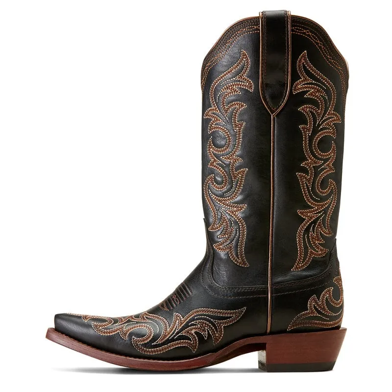 Sure! Here’s an optimized title for the e-commerce product in English, with added modifiers for better appeal:

Ariat Womens Hazen Snip Toe Western Boots in Ancient Black – Stylish and Durable Western Footwear for Versatile Outfits