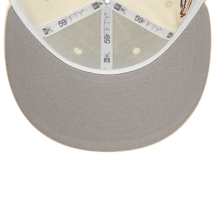 Arizona Diamondback Upside Down 59FIFTY Fitted (Cream)