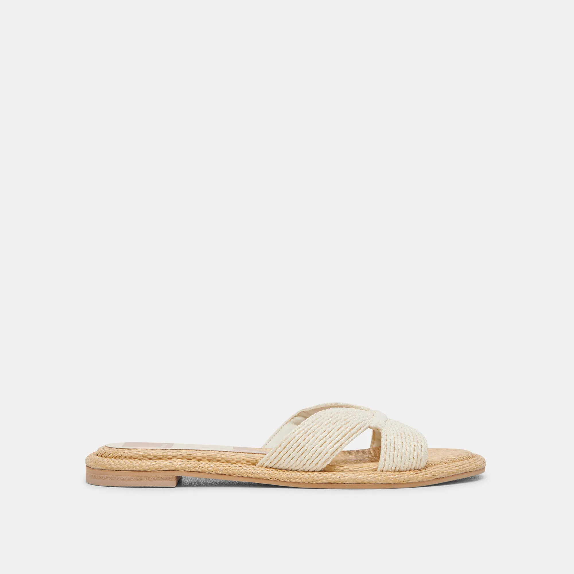 ATOMIC SANDALS WHITE RAFFIA