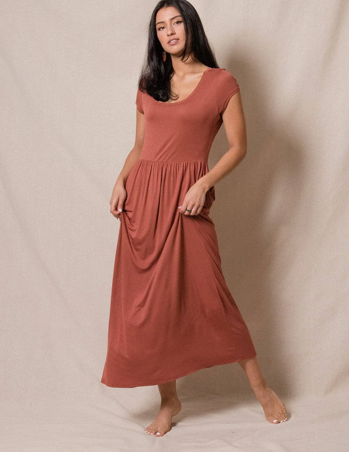 Bamboo Maxi Dress