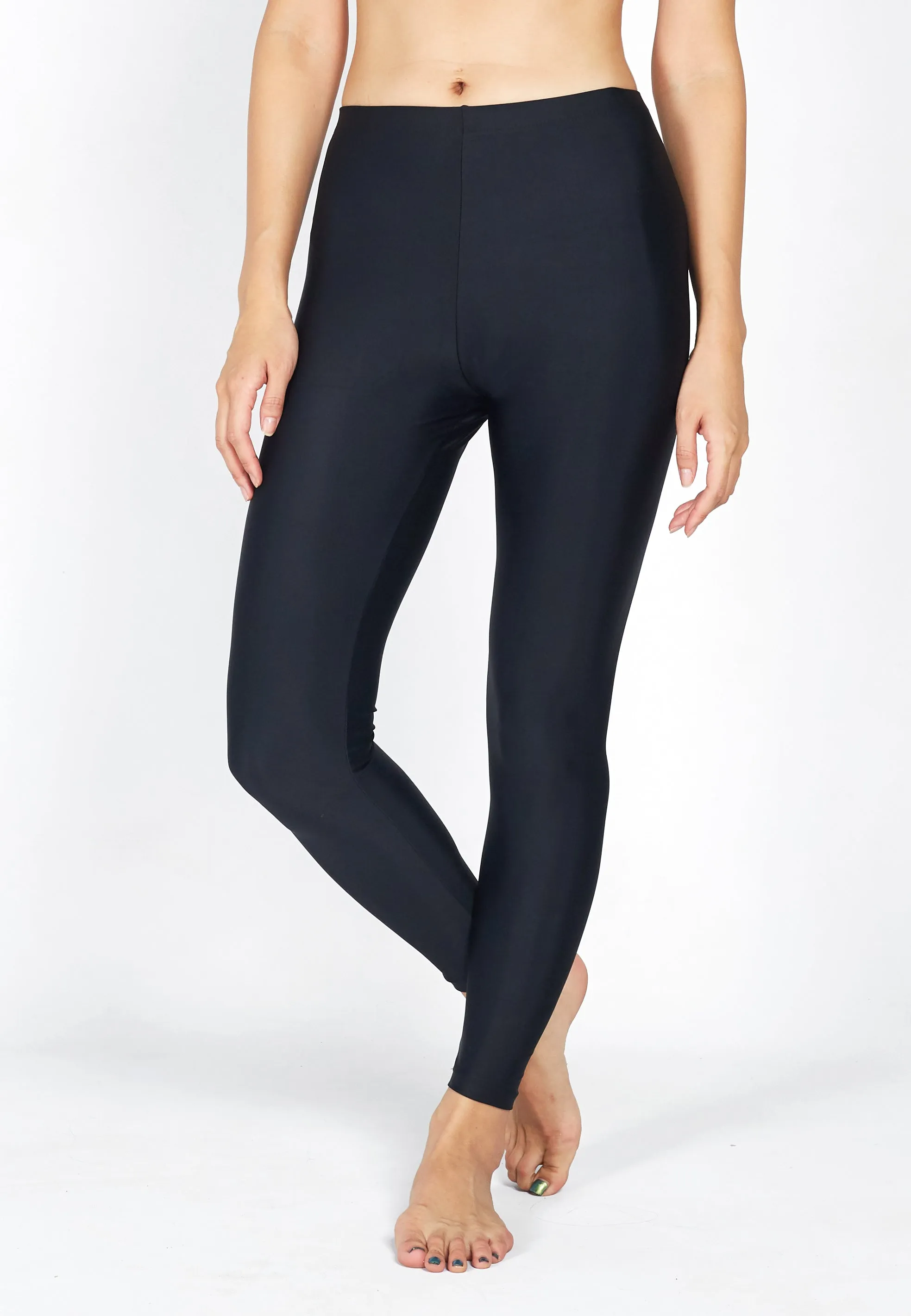 Basic Swim Tights (Black/ Navy)