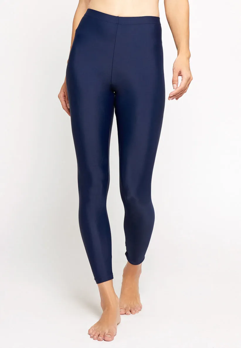 Basic Swim Tights (Black/ Navy)