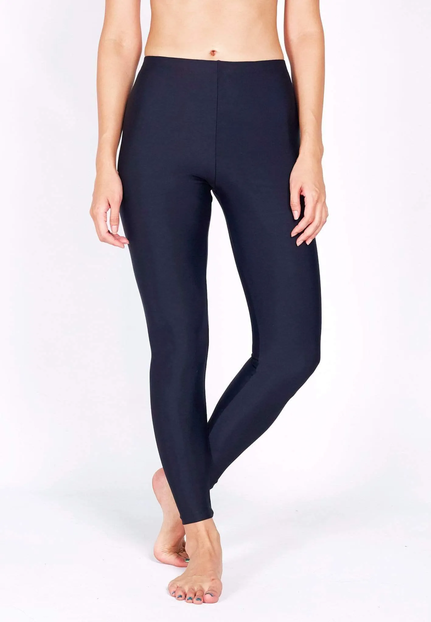 Basic Swim Tights (Black/ Navy)