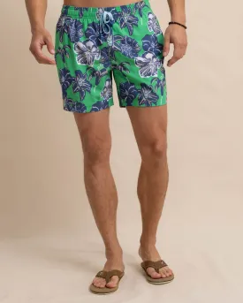 Beach Blooms Swim Trunk