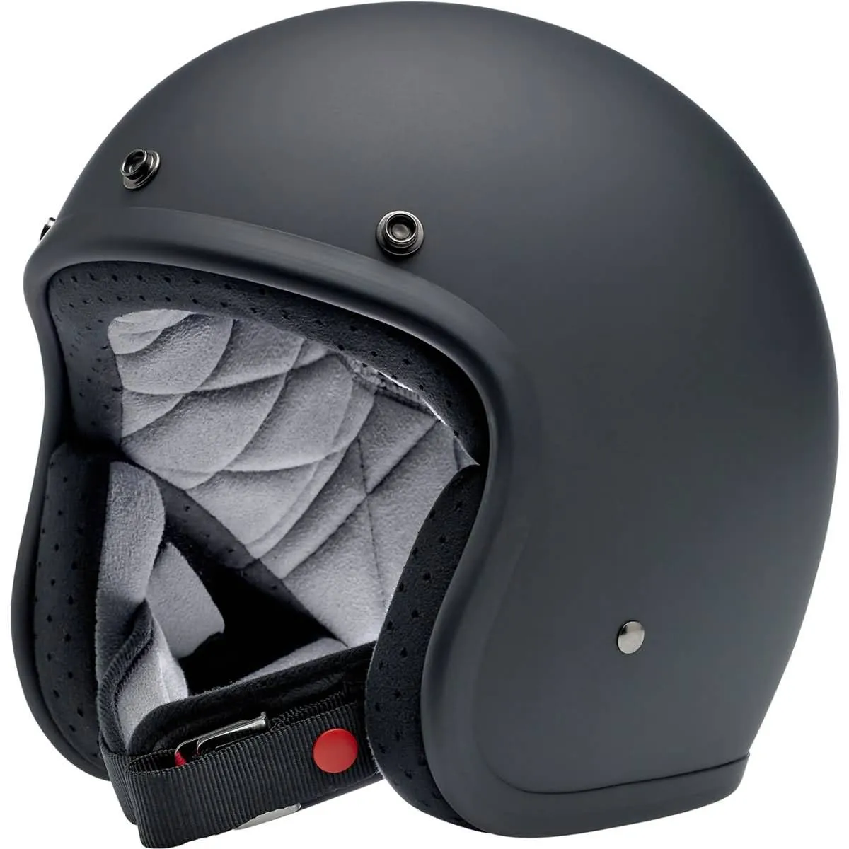 Biltwell Bonanza Flat Adult Cruiser Helmets (Brand New)