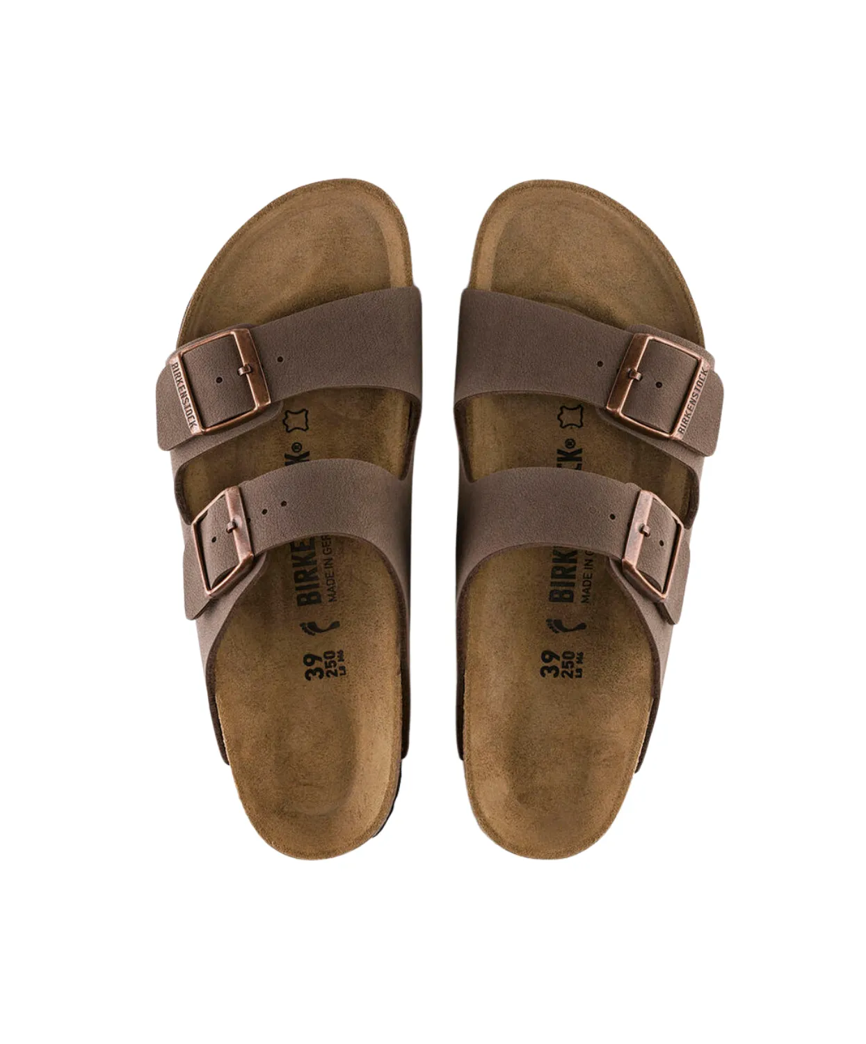 Birkenstock Arizona BirkiBuc Mocca Sandals