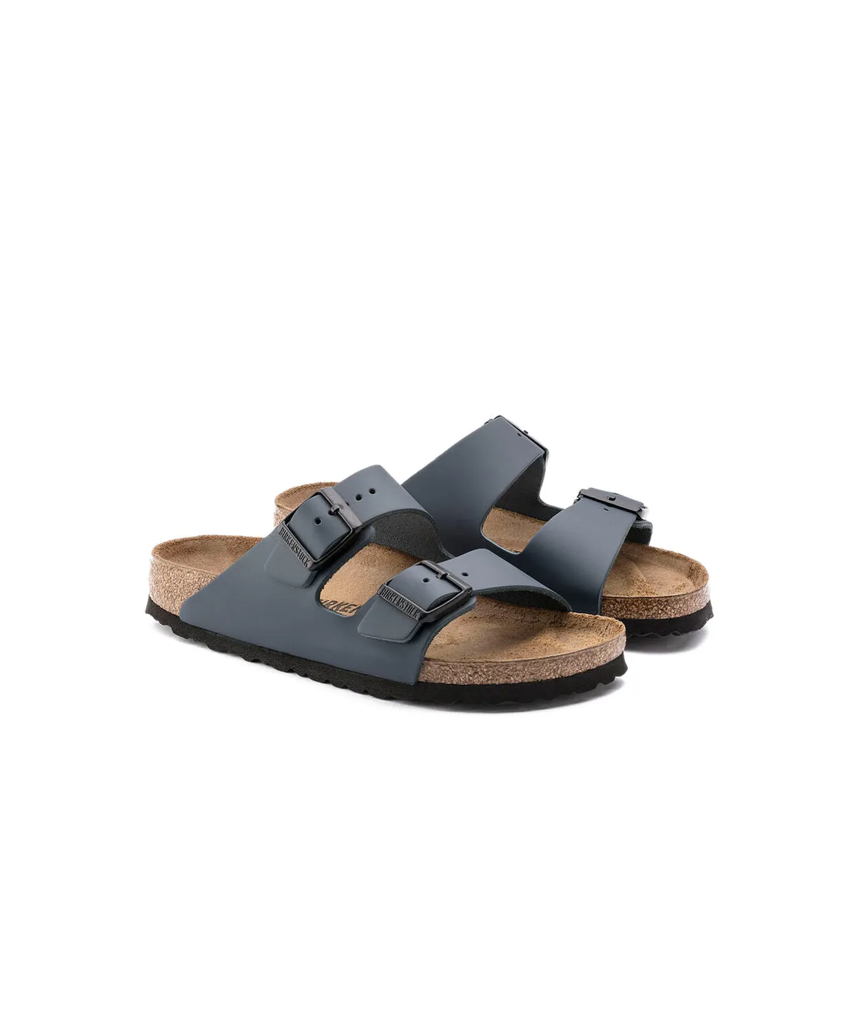 Birkenstock Arizona Leather Blue Sandals