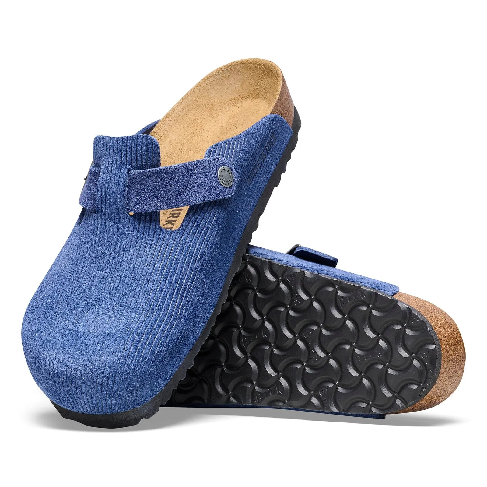 BIRKENSTOCK BOSTON SUEDE EMBOSSED