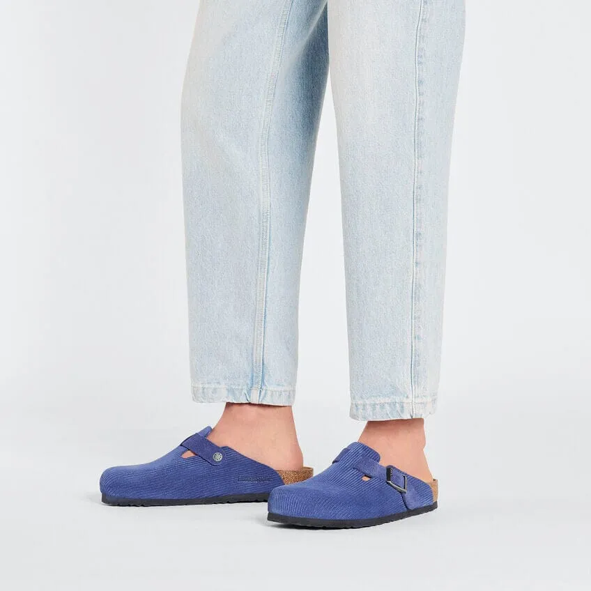 BIRKENSTOCK BOSTON SUEDE EMBOSSED