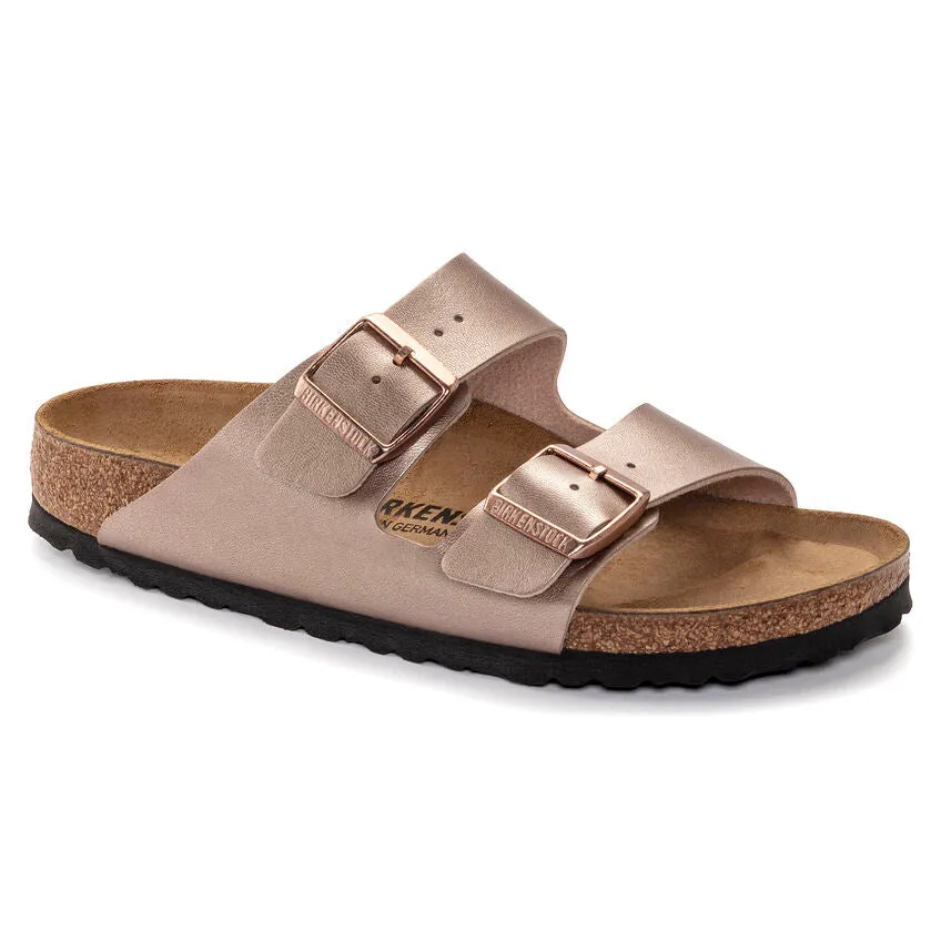 Birkenstock Women's Arizona Birko-Flor (Copper - Narrow Fit)