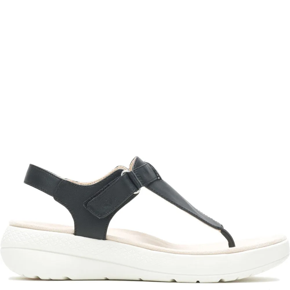 Black Breathe Toepost Sandals