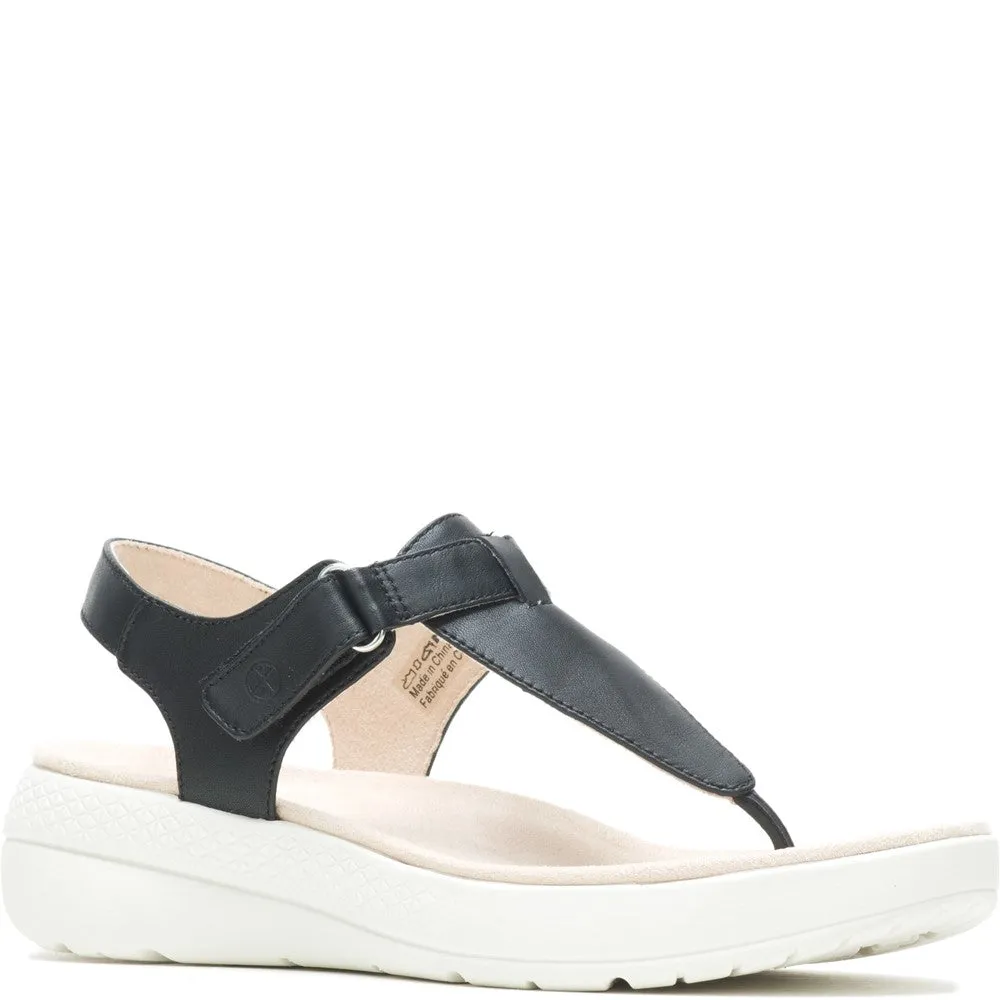 Black Breathe Toepost Sandals