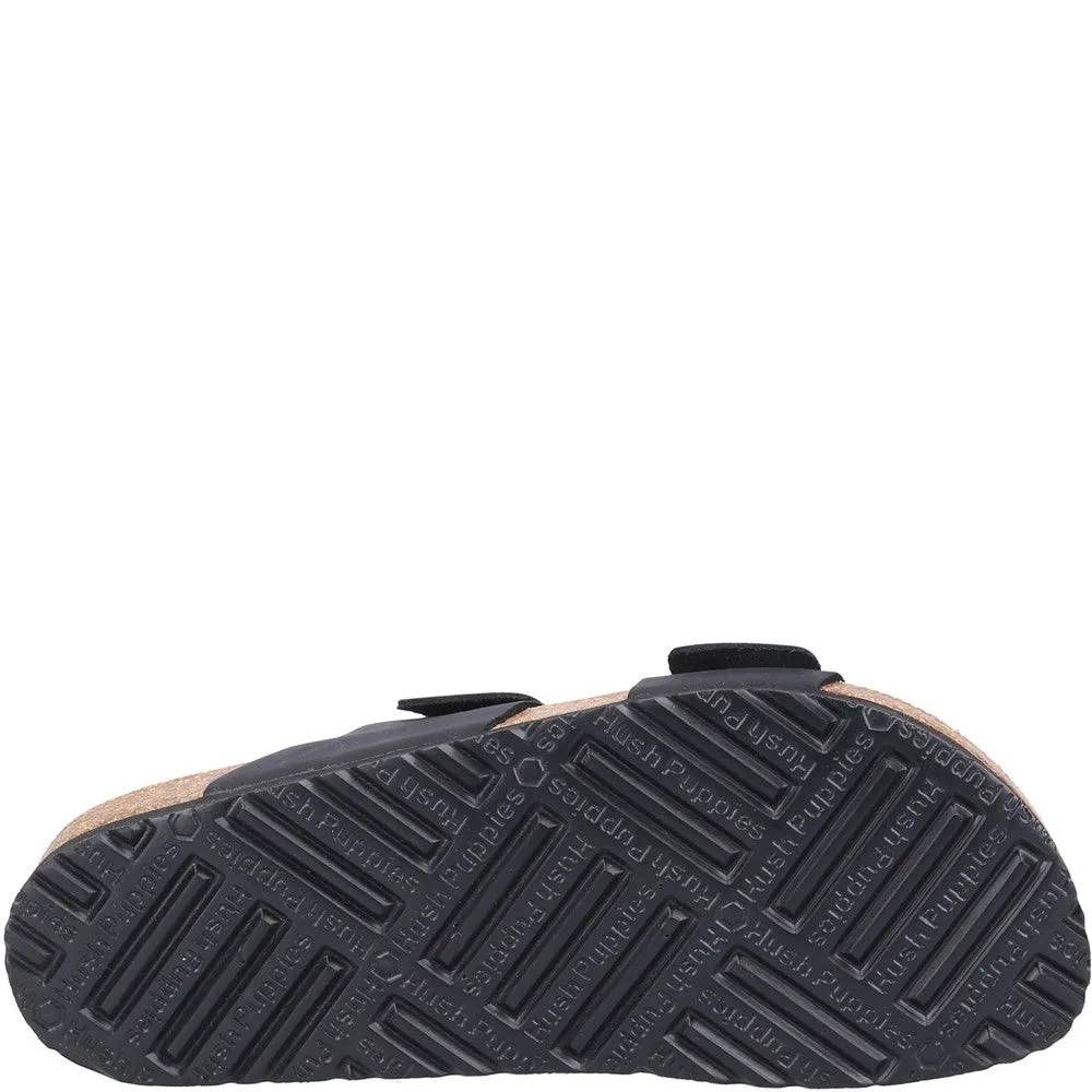 Black Kimberly Mule Sandals