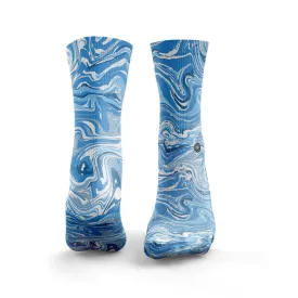 Blue Marble 2.0 Socks