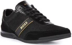 Boss Saturn Low Profile In Black For Men