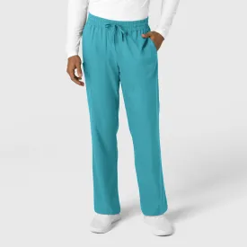 Boundless Men's Straight Leg Scrub Pant - Teal