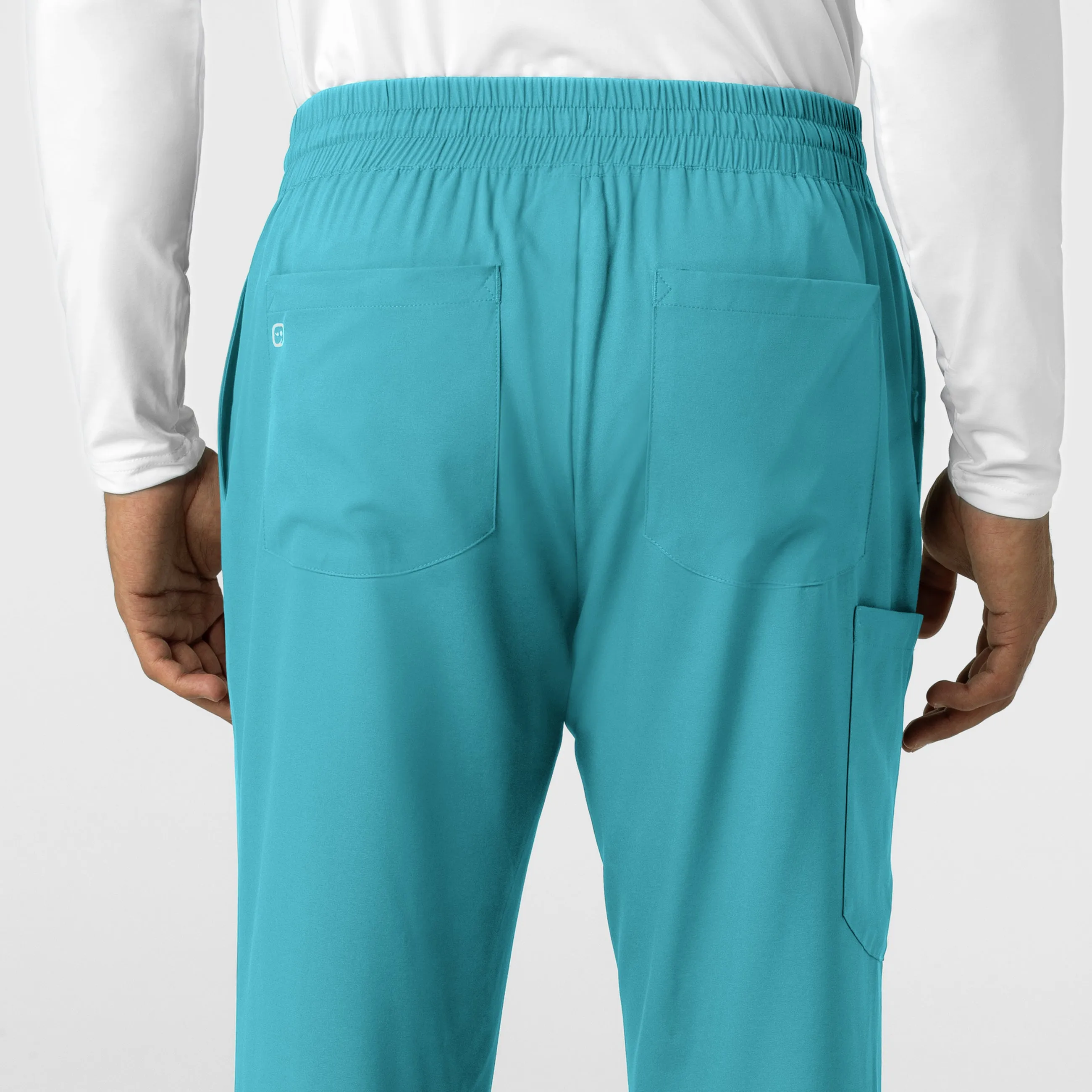 Boundless Men's Straight Leg Scrub Pant - Teal