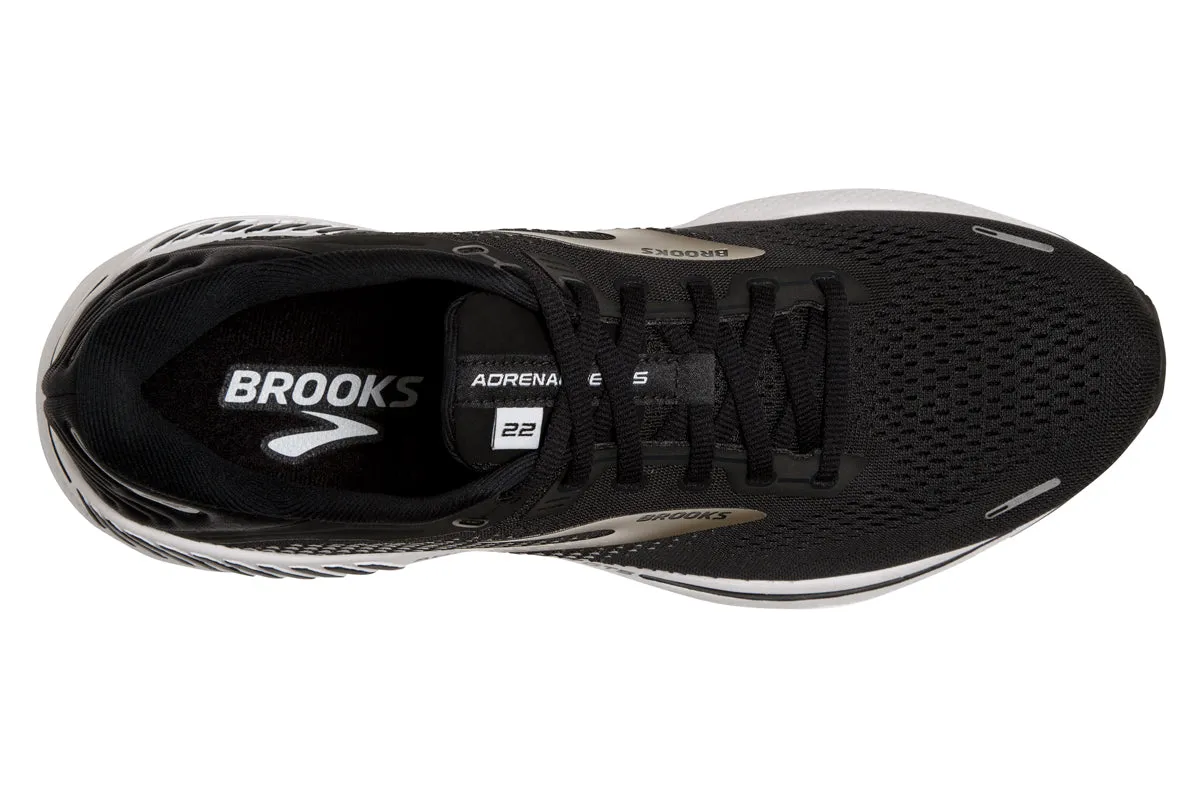 Brooks Adrenaline GTS 22 B Black/White Womens