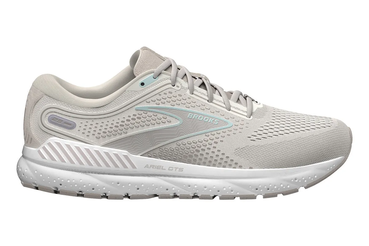 Brooks Ariel GTS 23 2E Chateau Grey/White Sand Womens