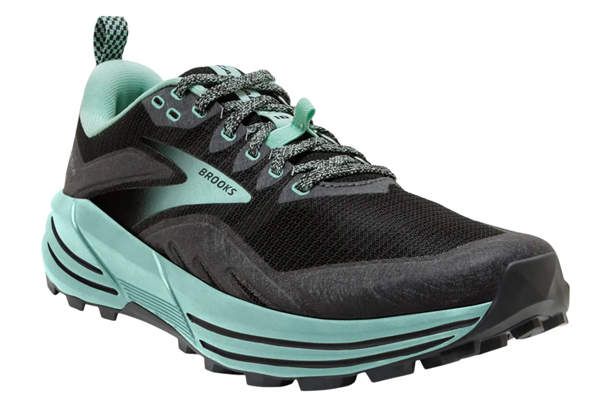 Brooks Cascadia 16 B Ebony/Black/Gecko Womens