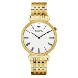 Bulova Classic Gold Steel Men's Watch - 97A153