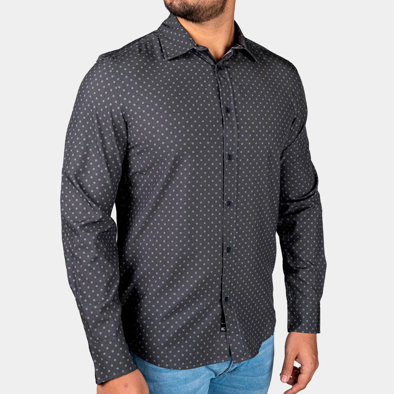 Camisa manga larga casual para Hombre