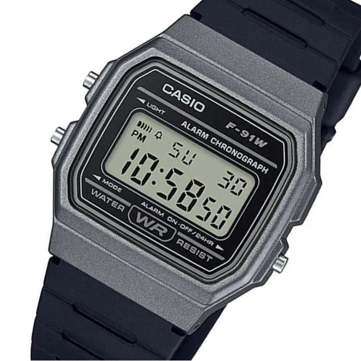 Casio Men's Casual Digital Watch - F91WM-1B