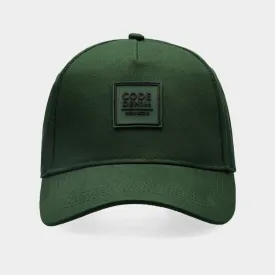 Code Unisex Rubber Badge Peak Cap Green _ 182735 _ Green