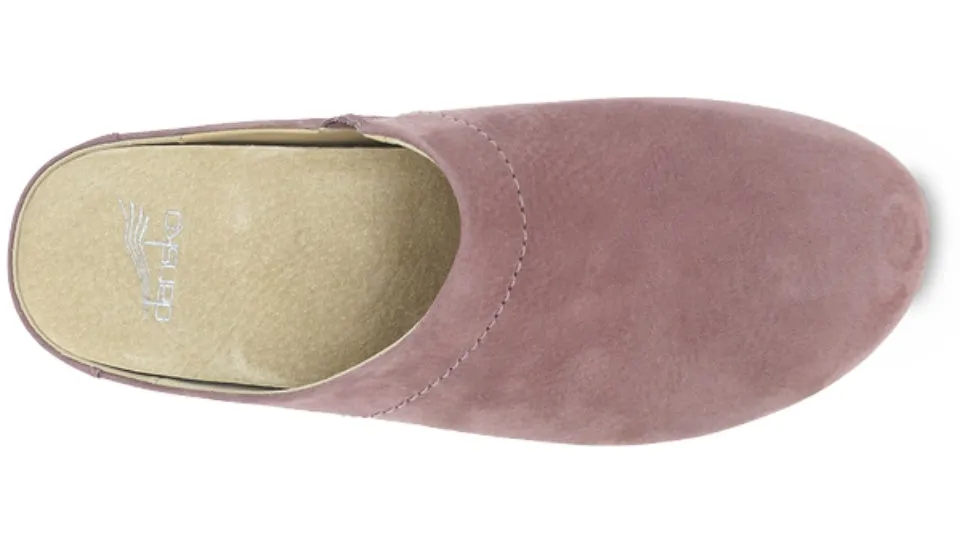 Dansko Mariella Rose Milled Nubuck Leather