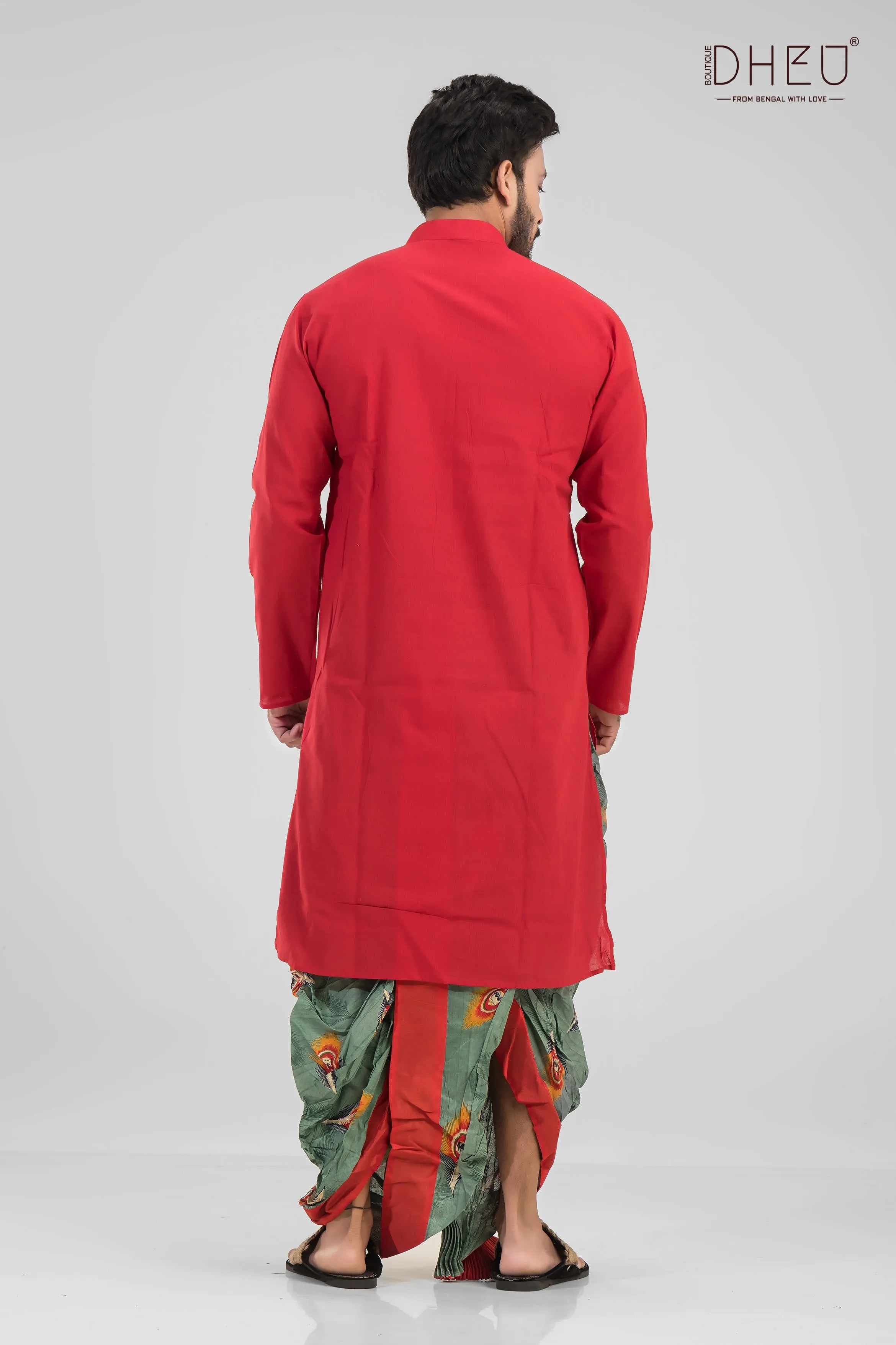 Dheu's Exclusive - Designer Dhoti & Kurta Set