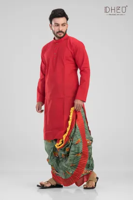 Dheu's Exclusive - Designer Dhoti & Kurta Set