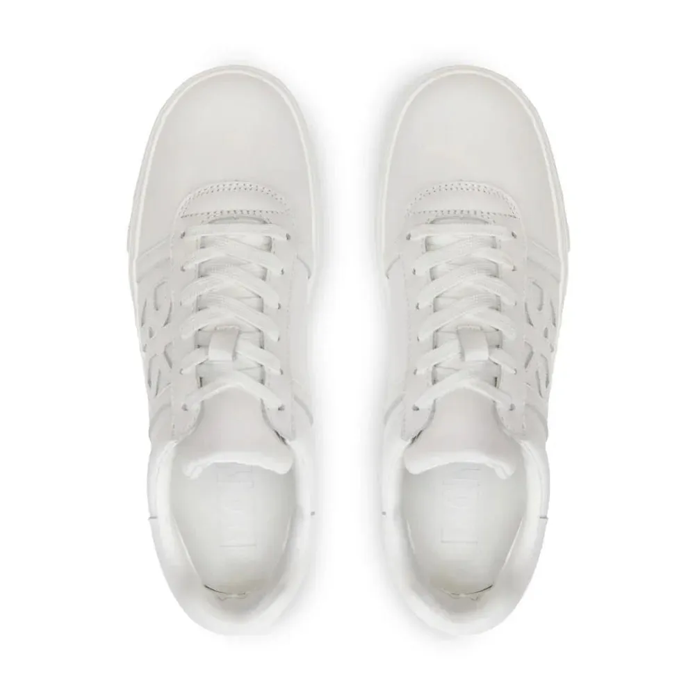 DKNY Jennifer Lace Up Sneaker Women - White