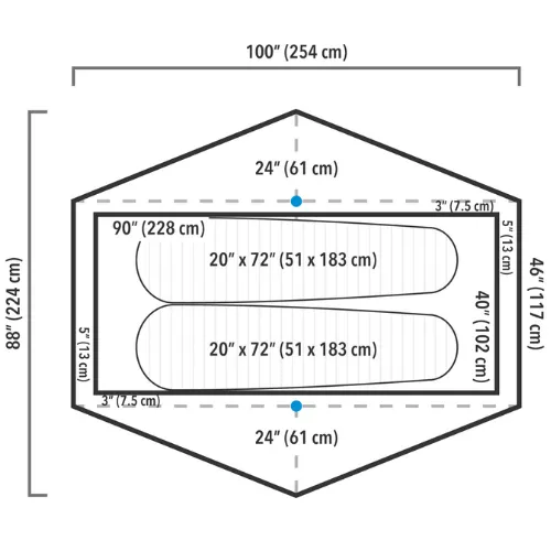 Duplex Lite Tent by Zpacks