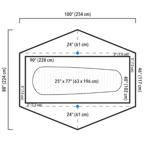 Duplex Lite Tent by Zpacks