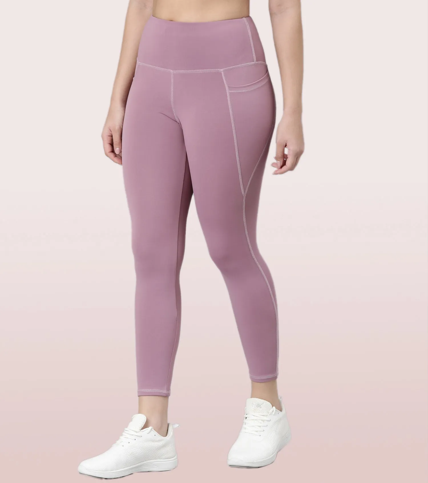 Enamor Basic Workout Legging | Dry Fit High Waist Workout Legging For Women | A605