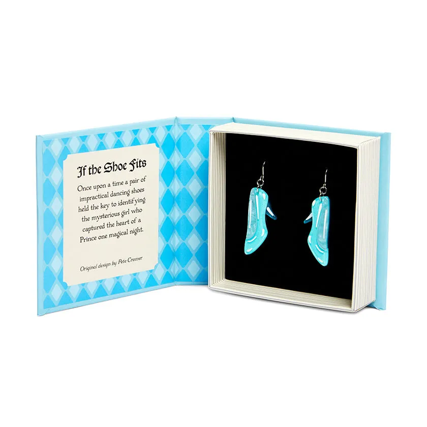 Erstwilder x Pete Cromer Fairy Tales - If the Shoe Fits Drop Earrings