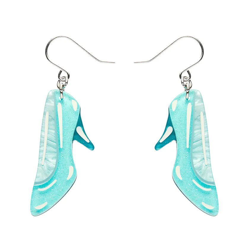 Erstwilder x Pete Cromer Fairy Tales - If the Shoe Fits Drop Earrings