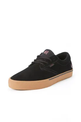 Etnies Guys Black Jameson Vulc Shoes