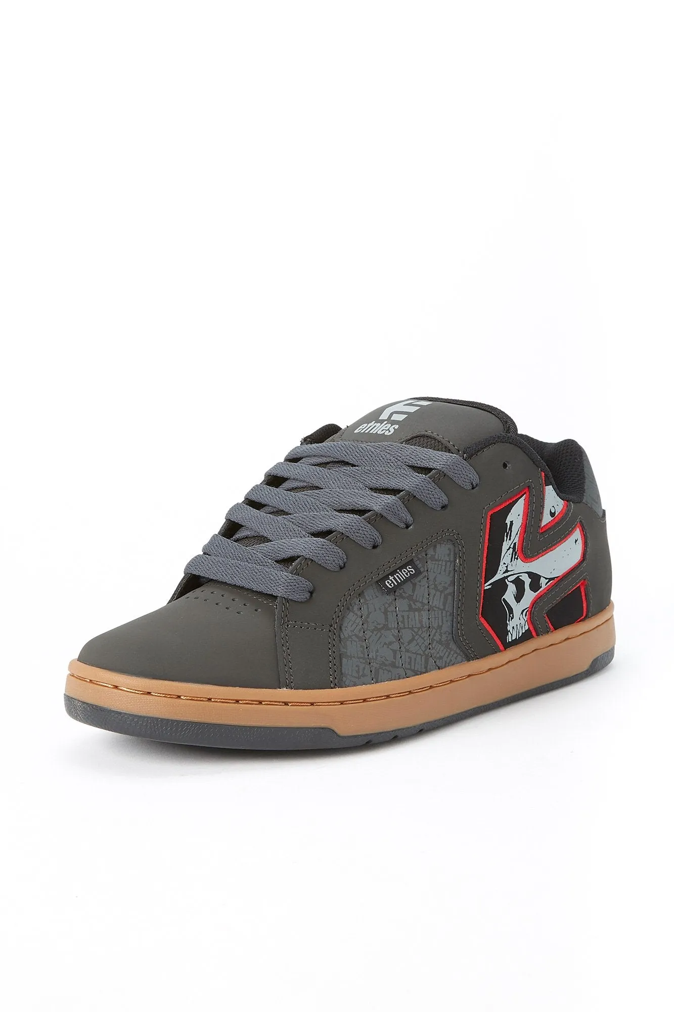 Mens Etnies Metal Mulisha Fader 2 Skate Shoes - Durable, Stylish Footwear for Extreme Sports